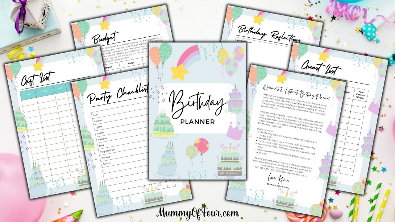 Ultimate Birthday Planner - The Easy Way To Plan Gifts, parties & More