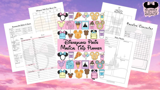 Ultimate Disneyland Paris Magical Trip Planner - Perfect Bound Edition