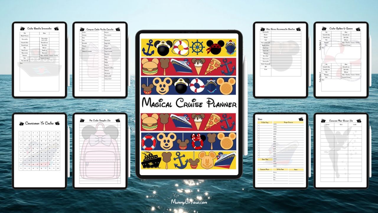 ultimate-magical-cruise-planner-digital-edition-mummyoffour for Free Printable Cruise Planner Template Ultimate Magical Cruise Planner - Digital Edition – MummyOfFour for Free Printable Cruise Planner Template