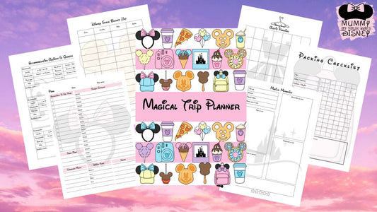 Ultimate Magical Parks Trip Planner - Perfect Bound Edition