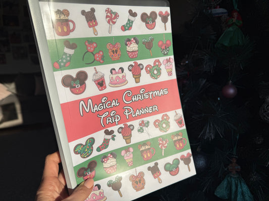 Magical Christmas Trip Planner - Digital Download Printable Edition