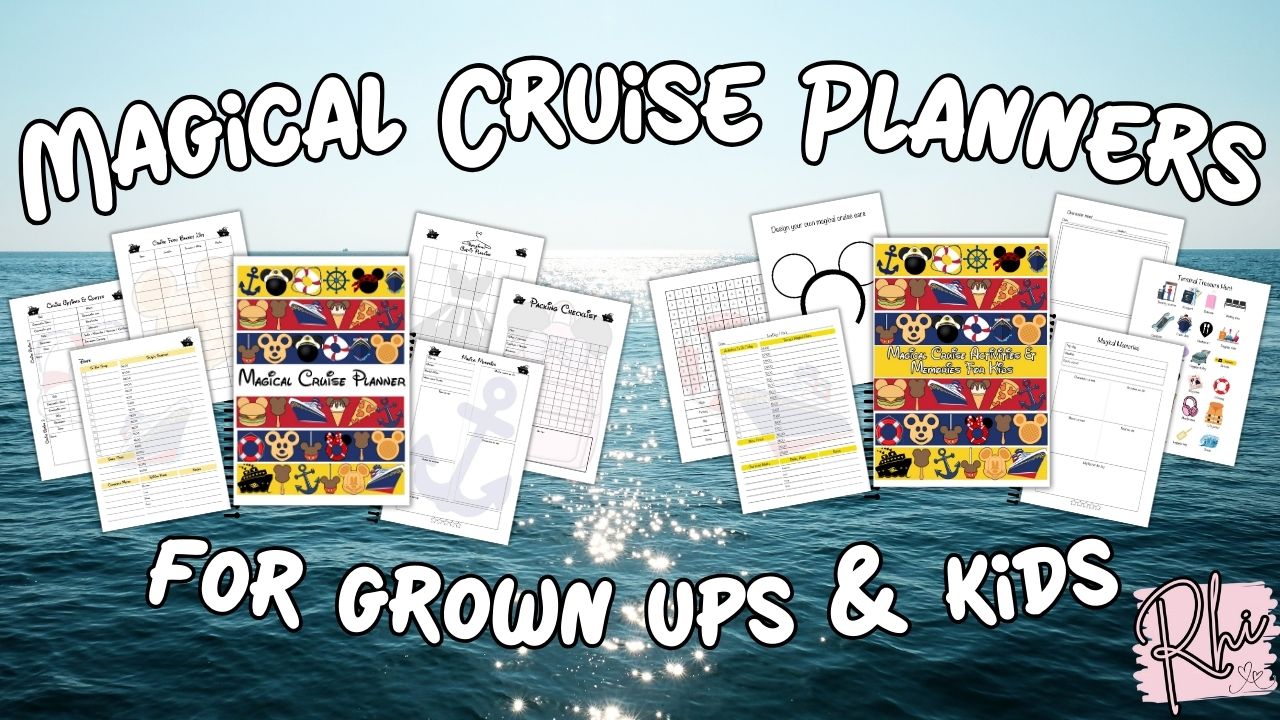 Ultimate Magical Cruise Family Bundle - Planners For Kids & Grown Ups