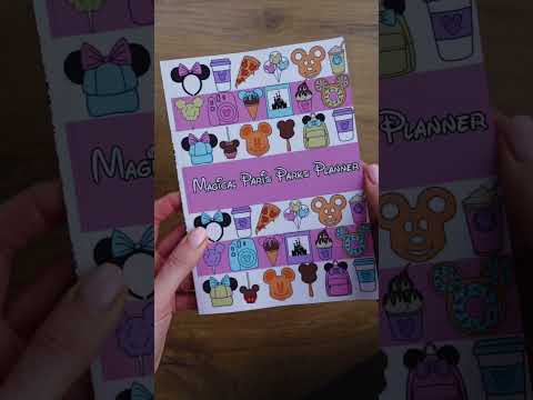 🇫🇷 Magical Paris Parks Planner - Perfect Bound Edition