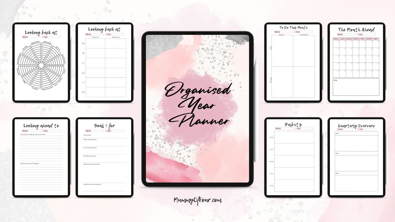 Organised Year Planner - Digital Edition