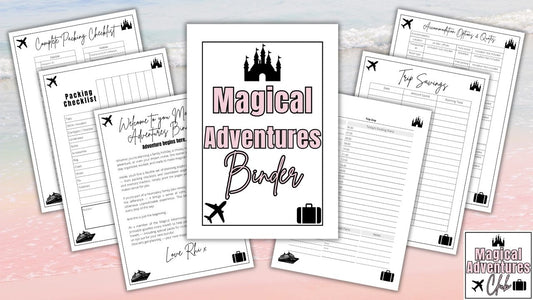 Magical Adventures Binder Starter Pack - Instant Digital Download Printable
