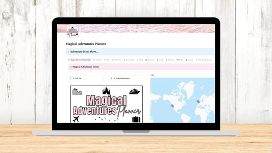The Magical Adventures Planner - Notion Digital Edition
