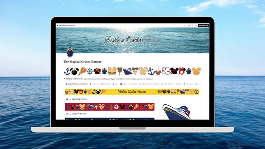 🚢 The Ultimate Magical Cruise Planner - Digital Notion Planner Edition