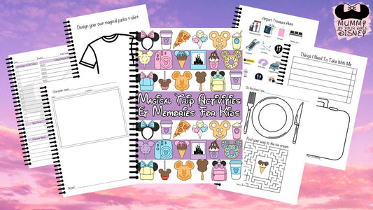 Magical Kids' Activity & Memory Book - A5 Spiral Bound Edition