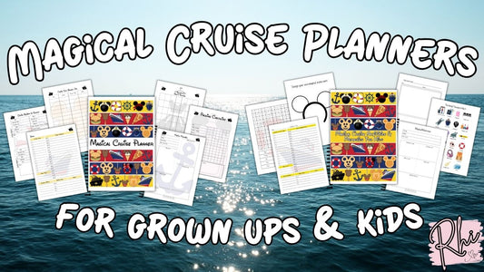 Ultimate Magical Cruise Family Bundle - Planners For Kids & Grown Ups