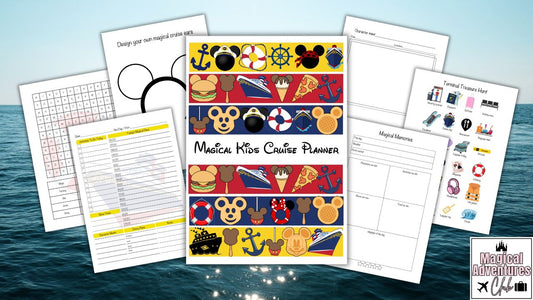 Magical Kids Cruise Planner  - Instant Download Digital Printable Edition