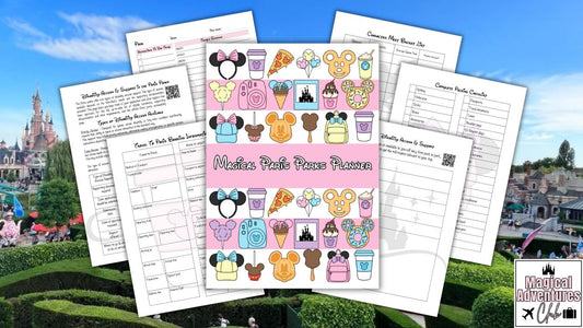 Magical Paris Parks Planner - Digital Edition