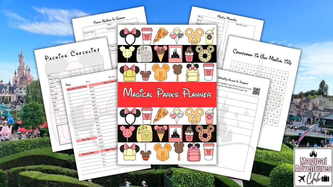 🏰 Magical Parks Trip Family Mega Planning Bundle