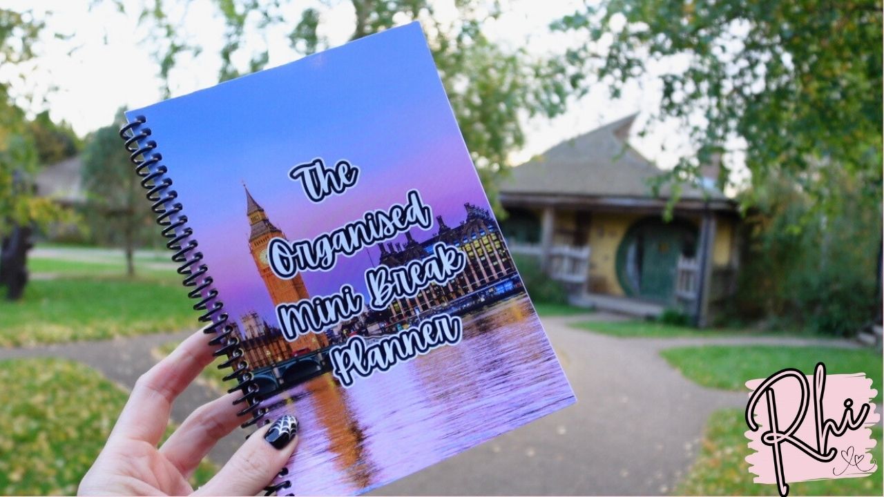 Organised Mini Break Planner - Spiral Bound Edition