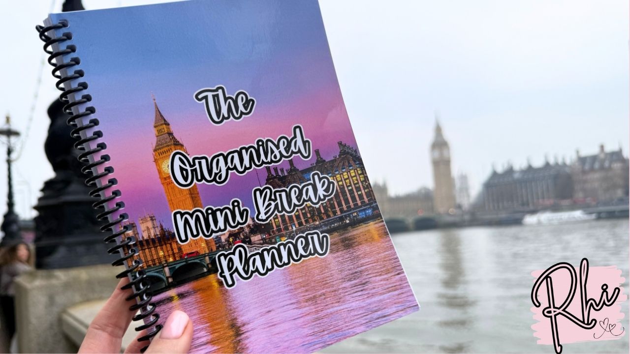 Organised Mini Break Planner - Spiral Bound Edition