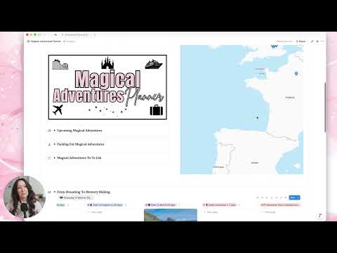 The Magical Adventures Planner - Notion Digital Edition